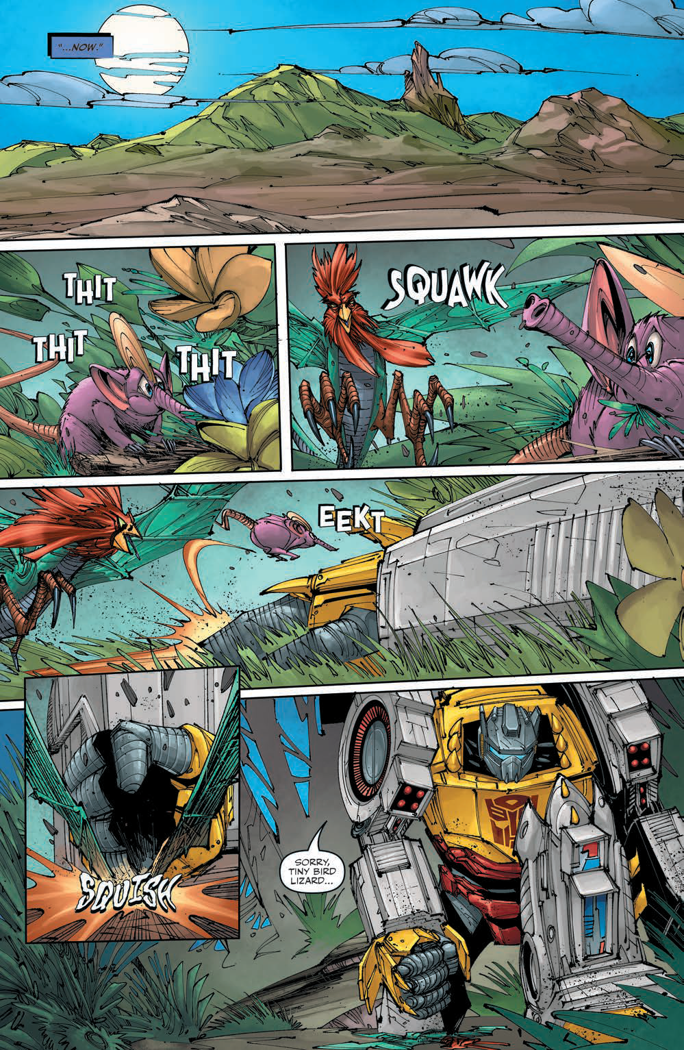 Transformers News: Five Page Preview of Transformers: King Grimlock #1