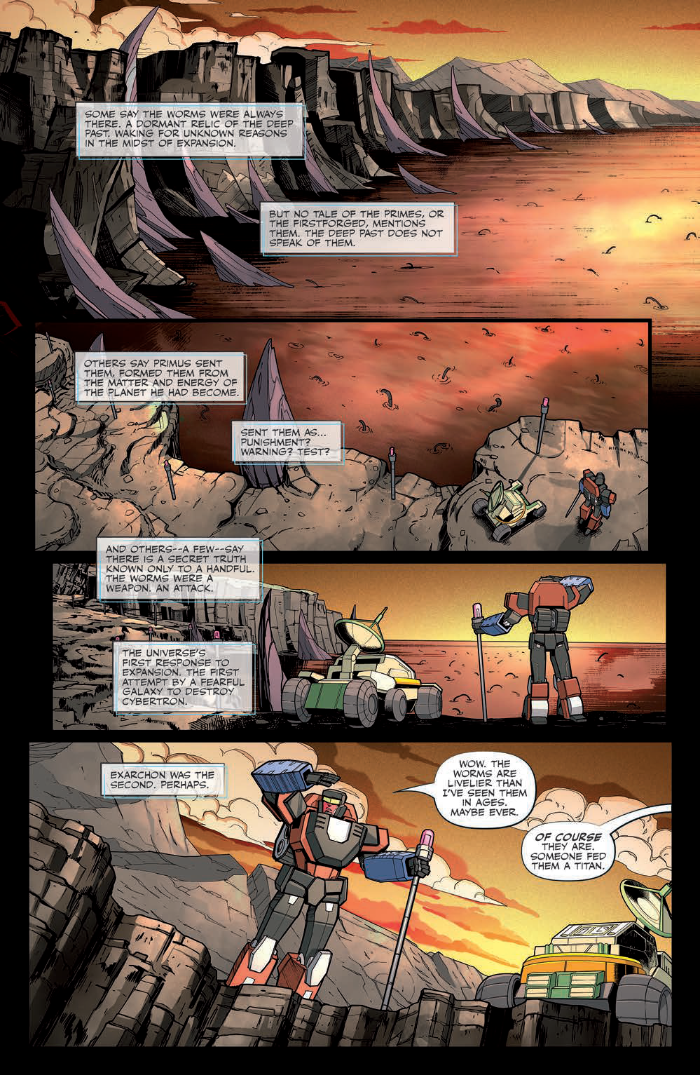 Transformers News: Five Page Preview of IDW Transformers #34