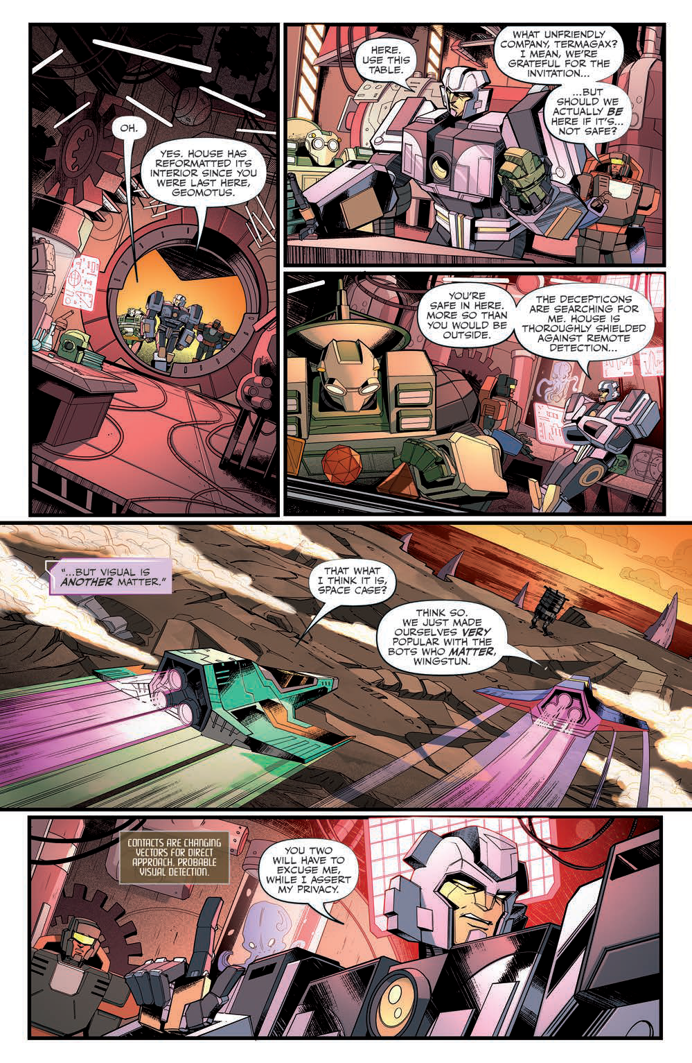 Transformers News: Five Page Preview of IDW Transformers #34