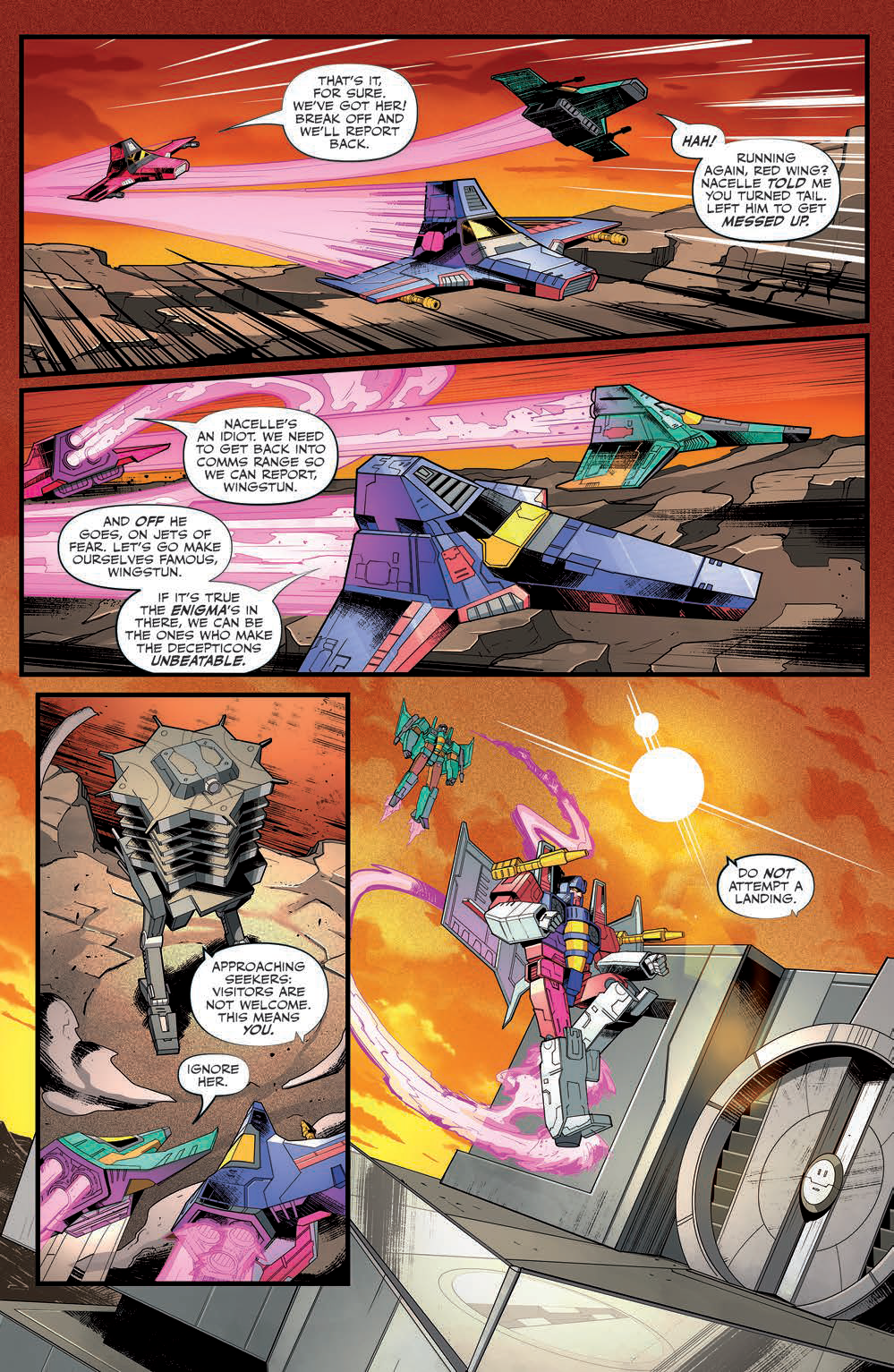 Transformers News: Five Page Preview of IDW Transformers #34