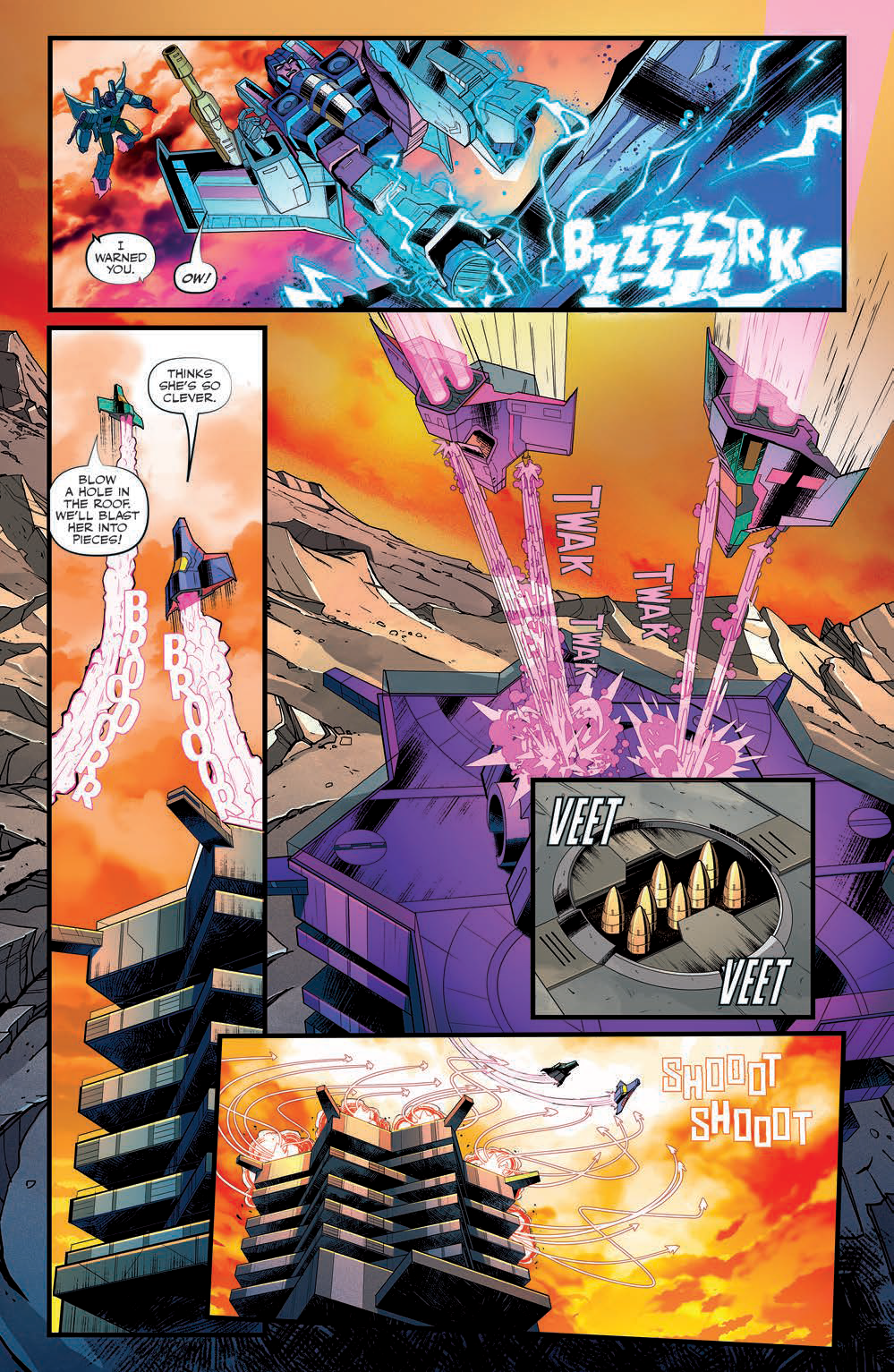 Transformers News: Five Page Preview of IDW Transformers #34