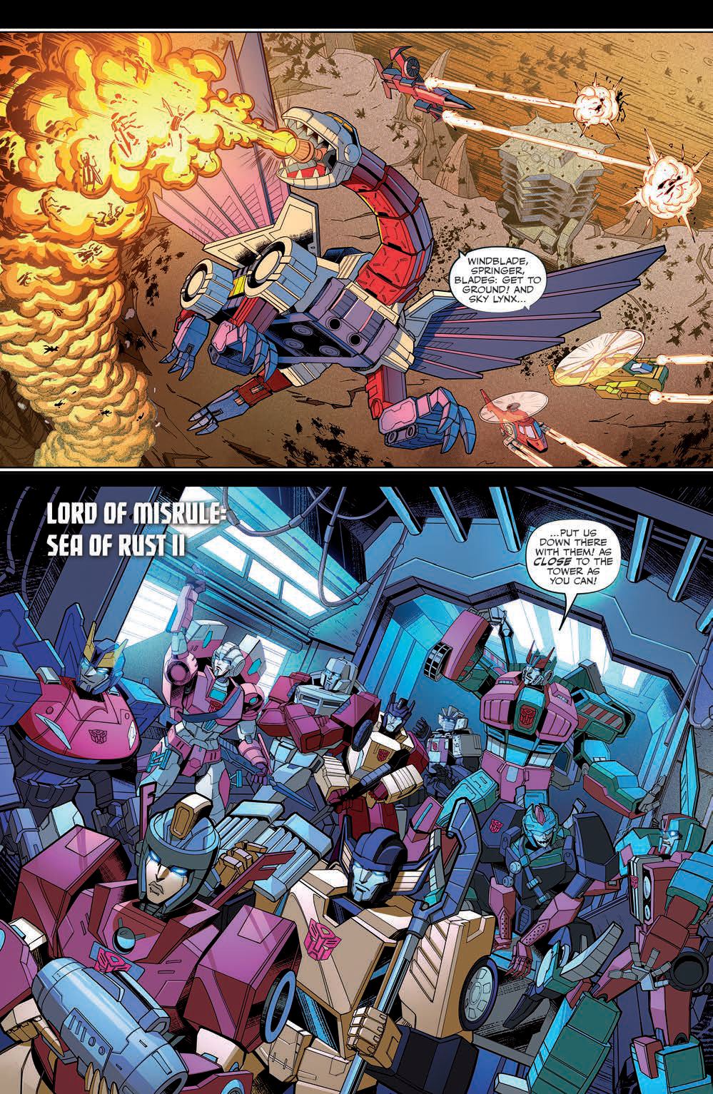 Transformers News: Five Page Preview of IDW Transformers #35 Transformers News: Five Page Preview of IDW Transformers #35
