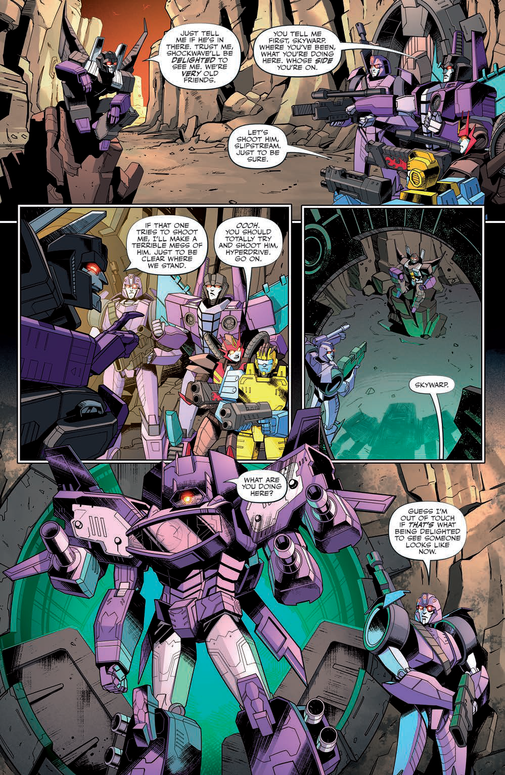 Transformers News: Five Page Preview of IDW Transformers #35 Transformers News: Five Page Preview of IDW Transformers #35