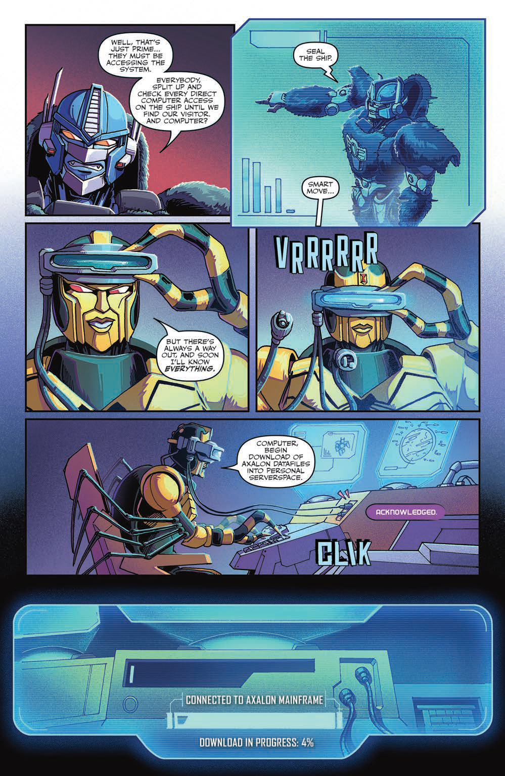 Transformers News: Five Page Preview of IDW Beast Wars #8