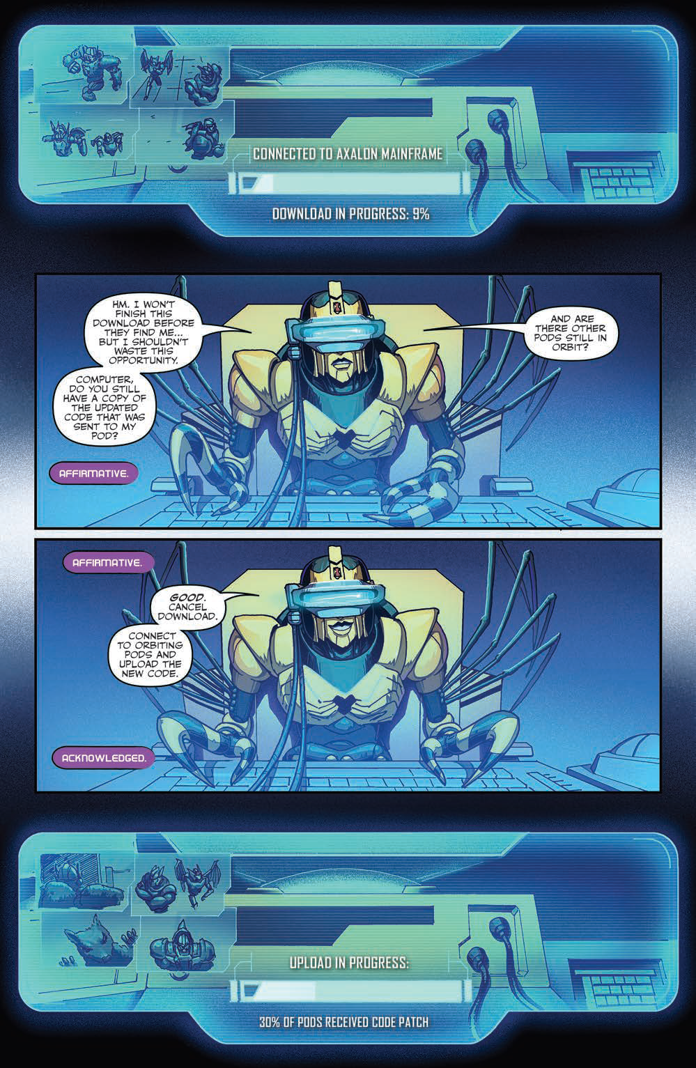 Transformers News: Five Page Preview of IDW Beast Wars #8