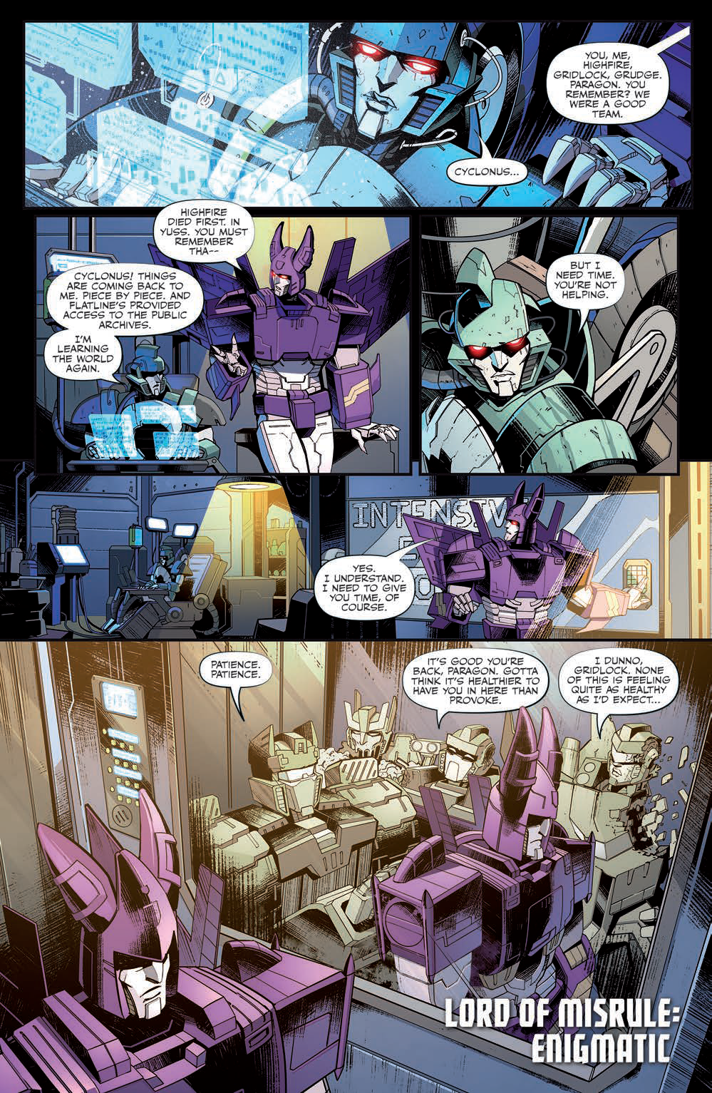 Transformers News: Five Page Preview of IDW Transformers #36