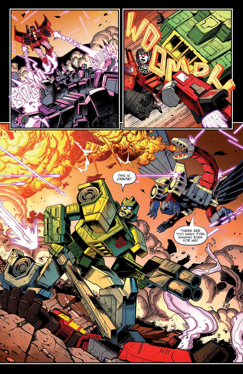 Transformers News: Five Page Preview of IDW Transformers #36
