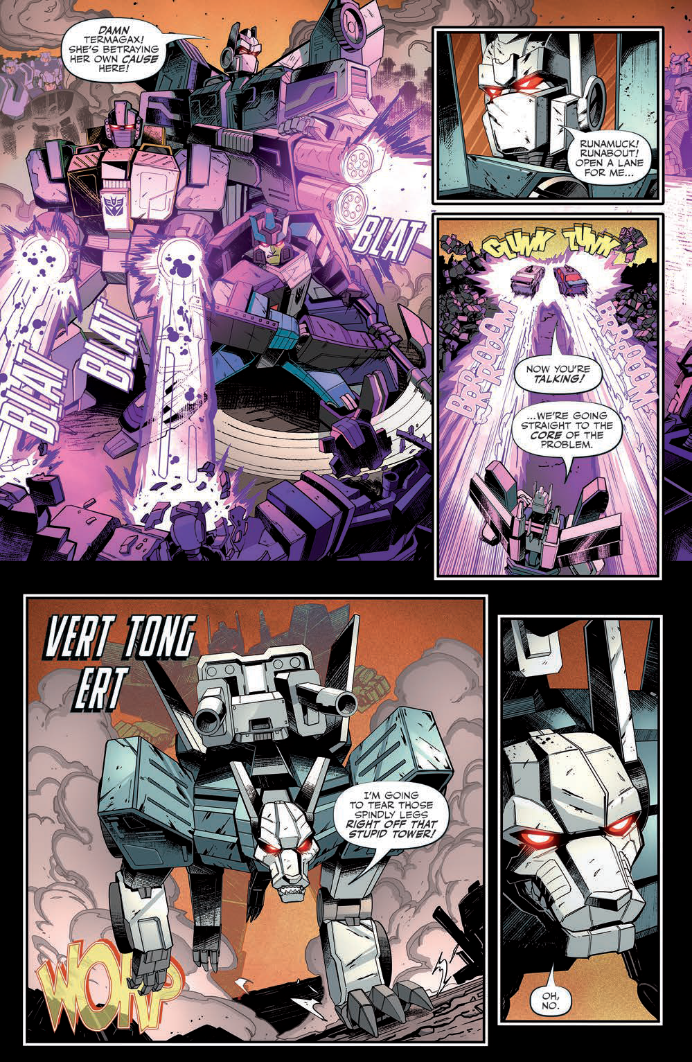 Transformers News: Five Page Preview of IDW Transformers #36