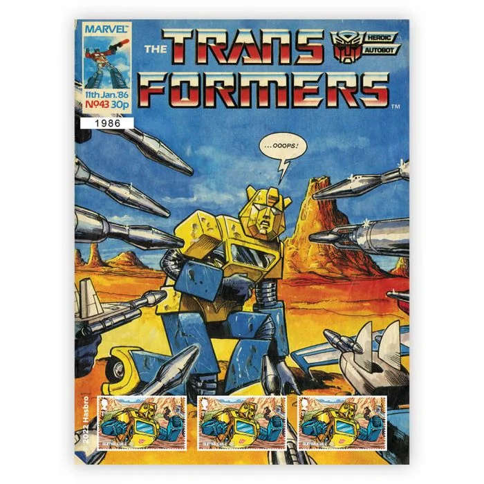 Transformers News: New Transformers Royal Mail Stamps