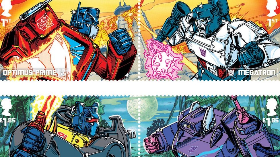 Transformers News: New Transformers Royal Mail Stamps