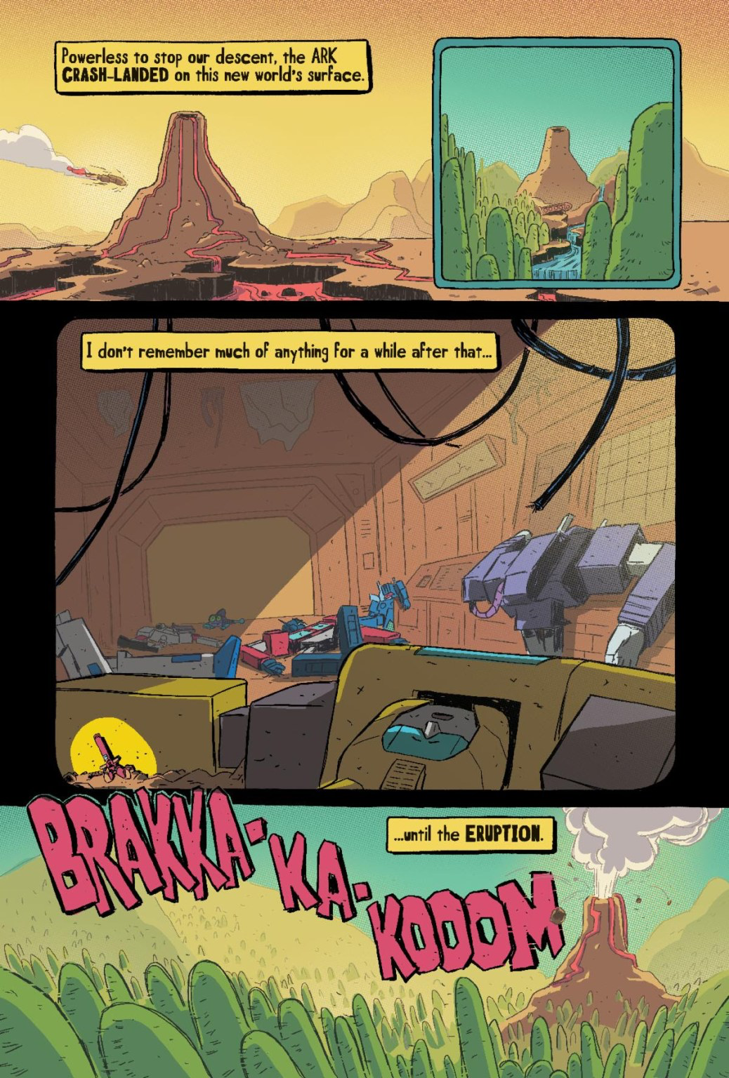 Transformers News: We Have a Preview for the Comic about a Transformer that turns into a Ballpoint Pen