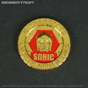 X-Transbots Commemorative Coin MM-IV Ollie + MM-V Sonic 3rd Party Transformer