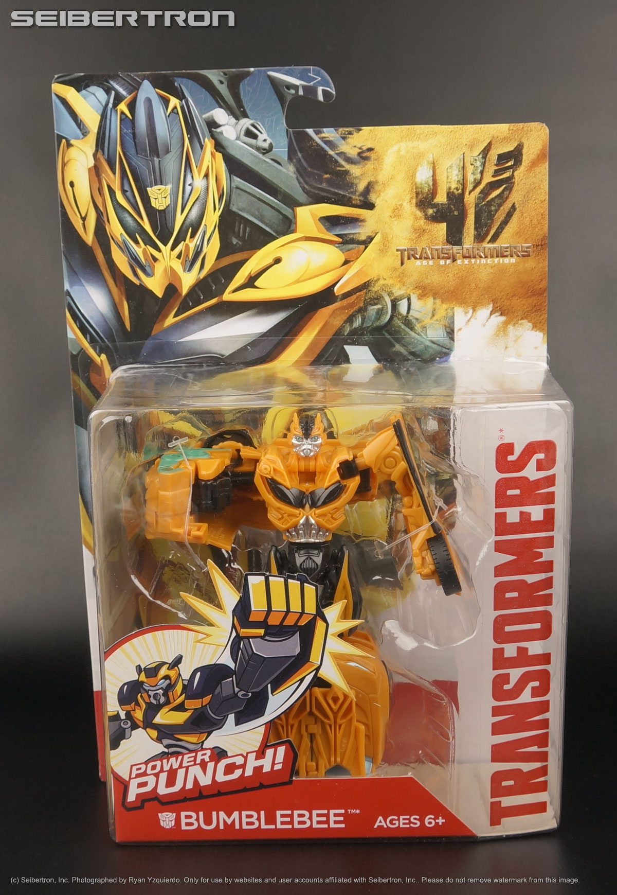 Power Attackers POWER PUNCH BUMBLEBEE Transformers Age of Extinction AOE Movie