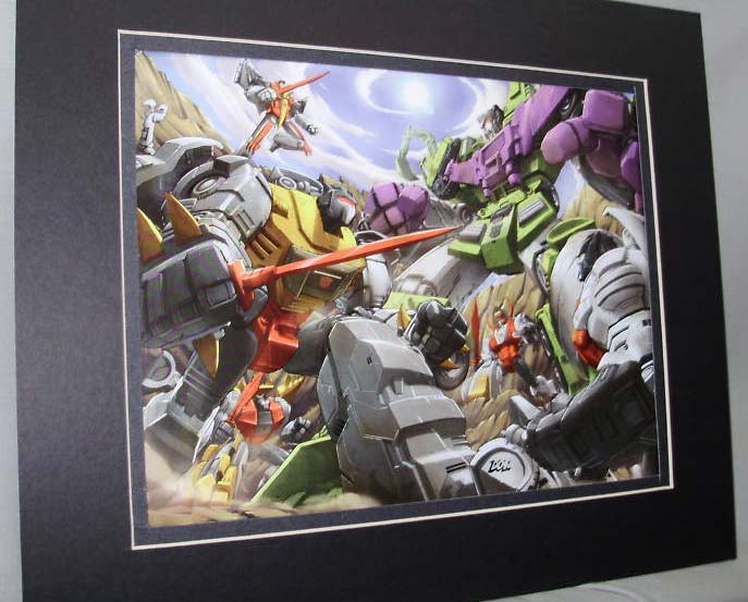 Transformers News: Featured eBay Auctions: Japanese Headmaster heads, Piranacon, Scorch, Transformers art, and more! Image