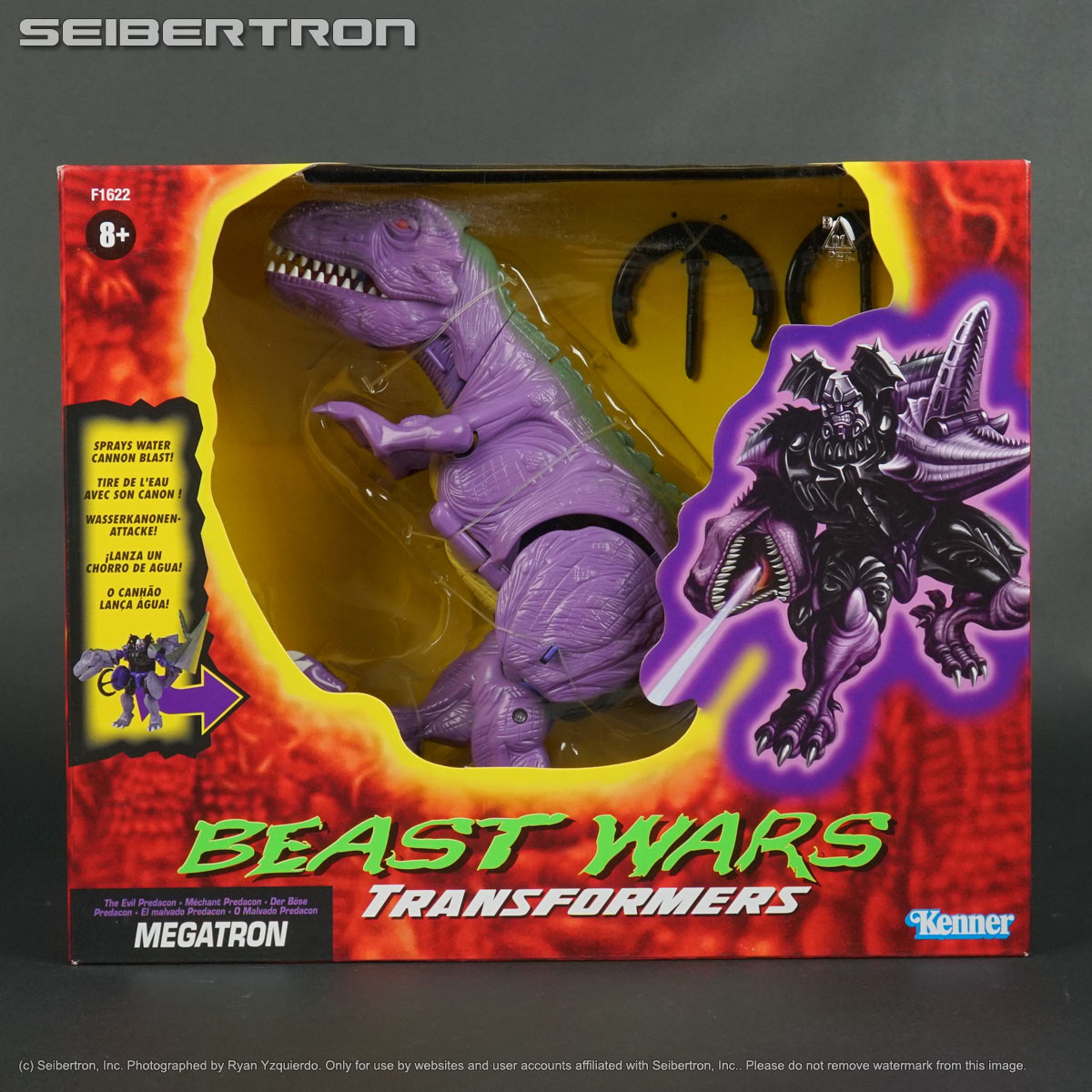 MEGATRON Transformers Beast Wars Walmart vtg reissue Hasbro 2021 New