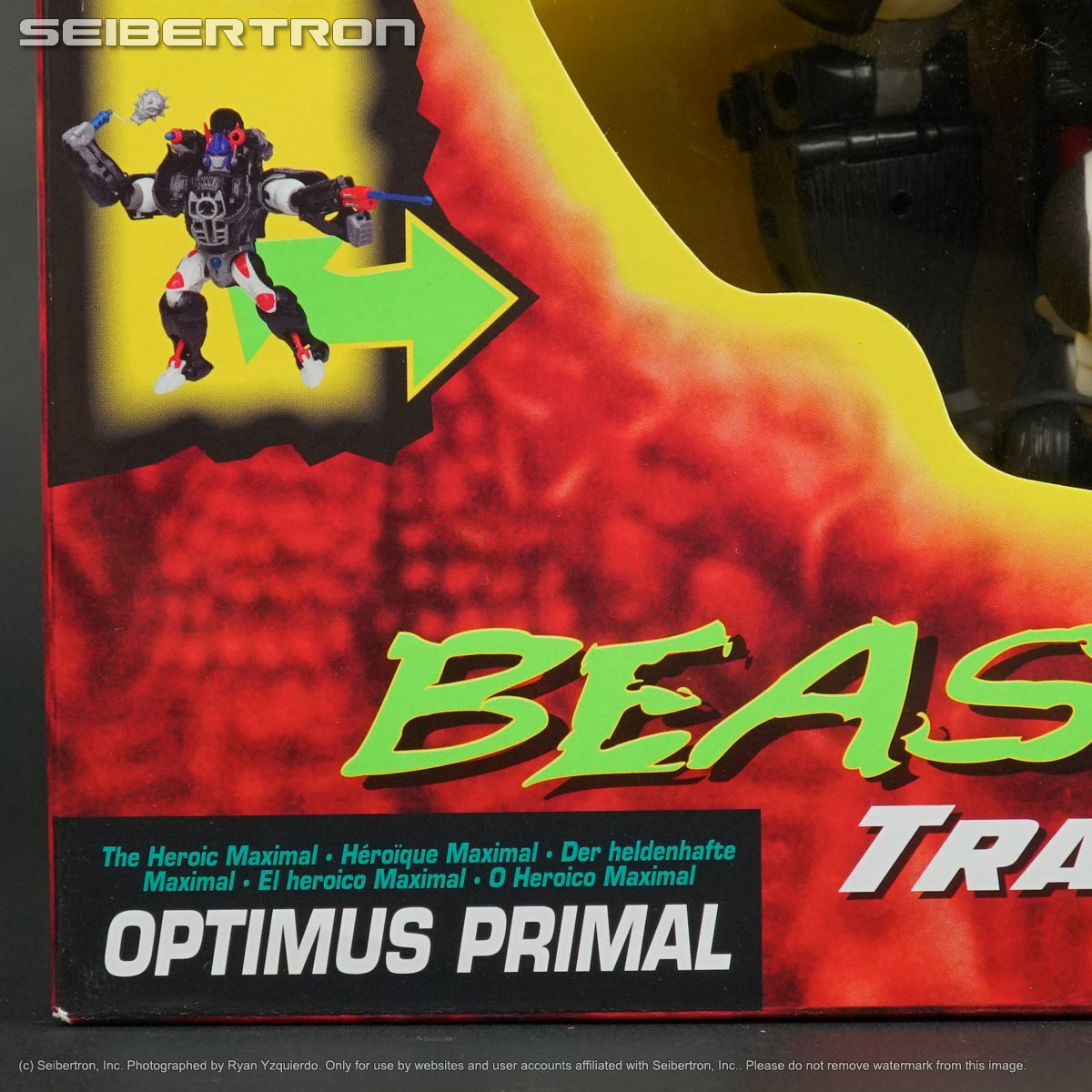 OPTIMUS PRIMAL Transformers Beast Wars Walmart vtg reissue Hasbro 2021 New