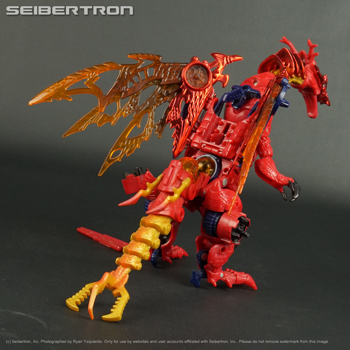 TRANSMETAL 2 MEGATRON Transformers Beast Wars Dragon complete Hasbro 1999 230711A