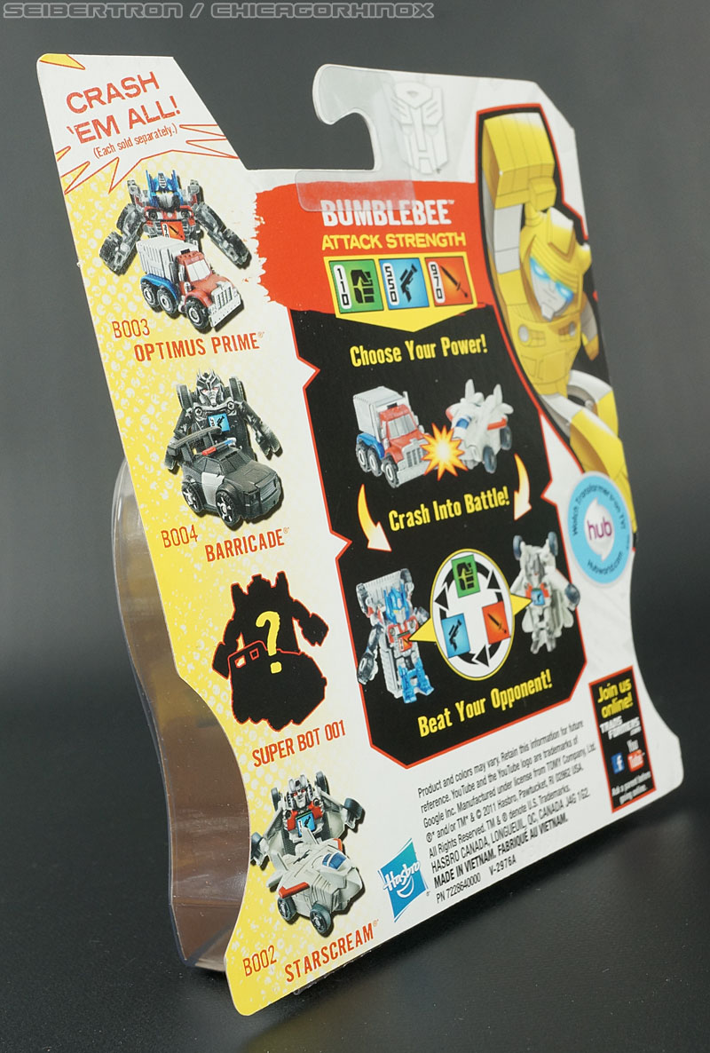 Transformers listings from Seibertron.com: BUMBLEBEE Transformers Bot Shots Series 1: B001 2012 New