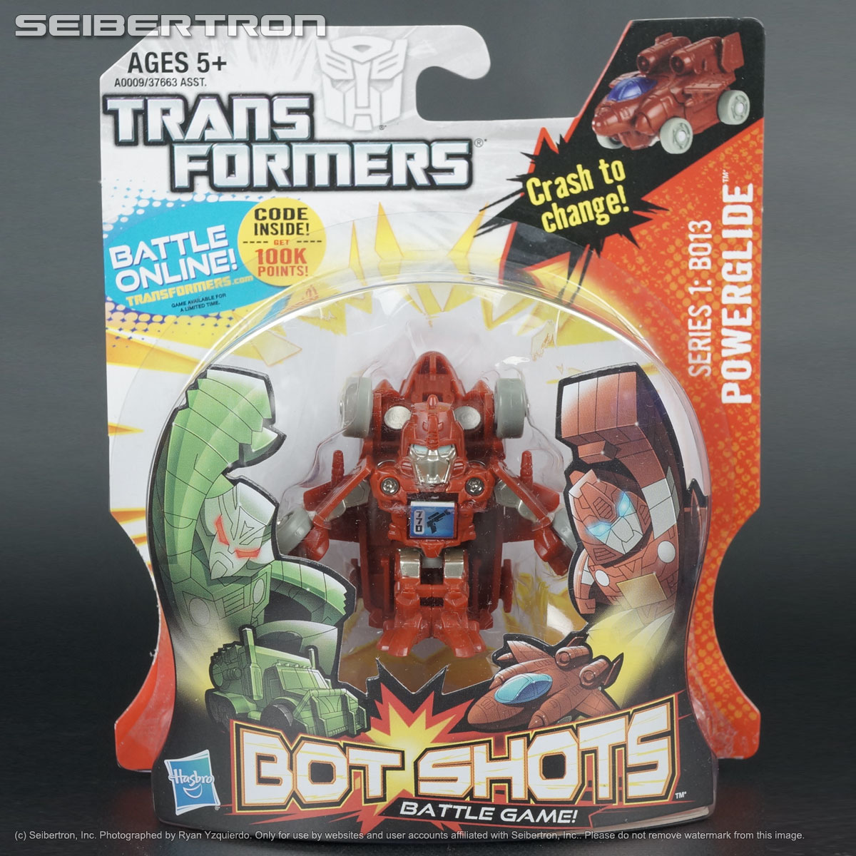 POWERGLIDE Transformers Bot Shots Series 1: B013 Series Hasbro 2012 New