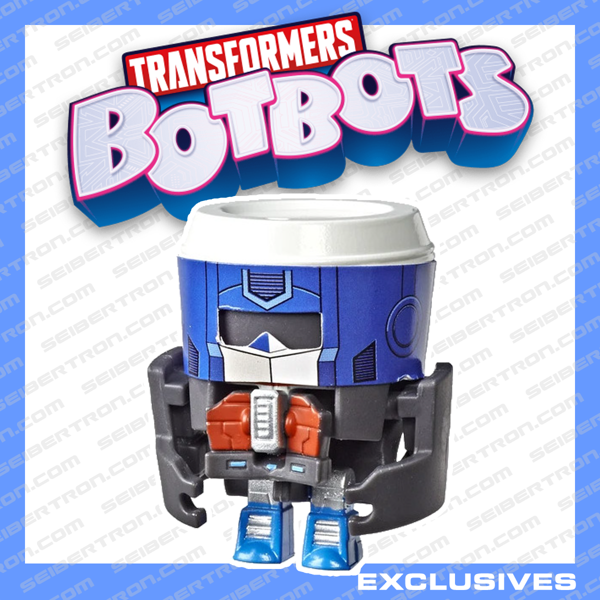 COFFEEMUS PRIME Transformers BotBots Con Crew Fantastic Fuelers coffee cup 2019