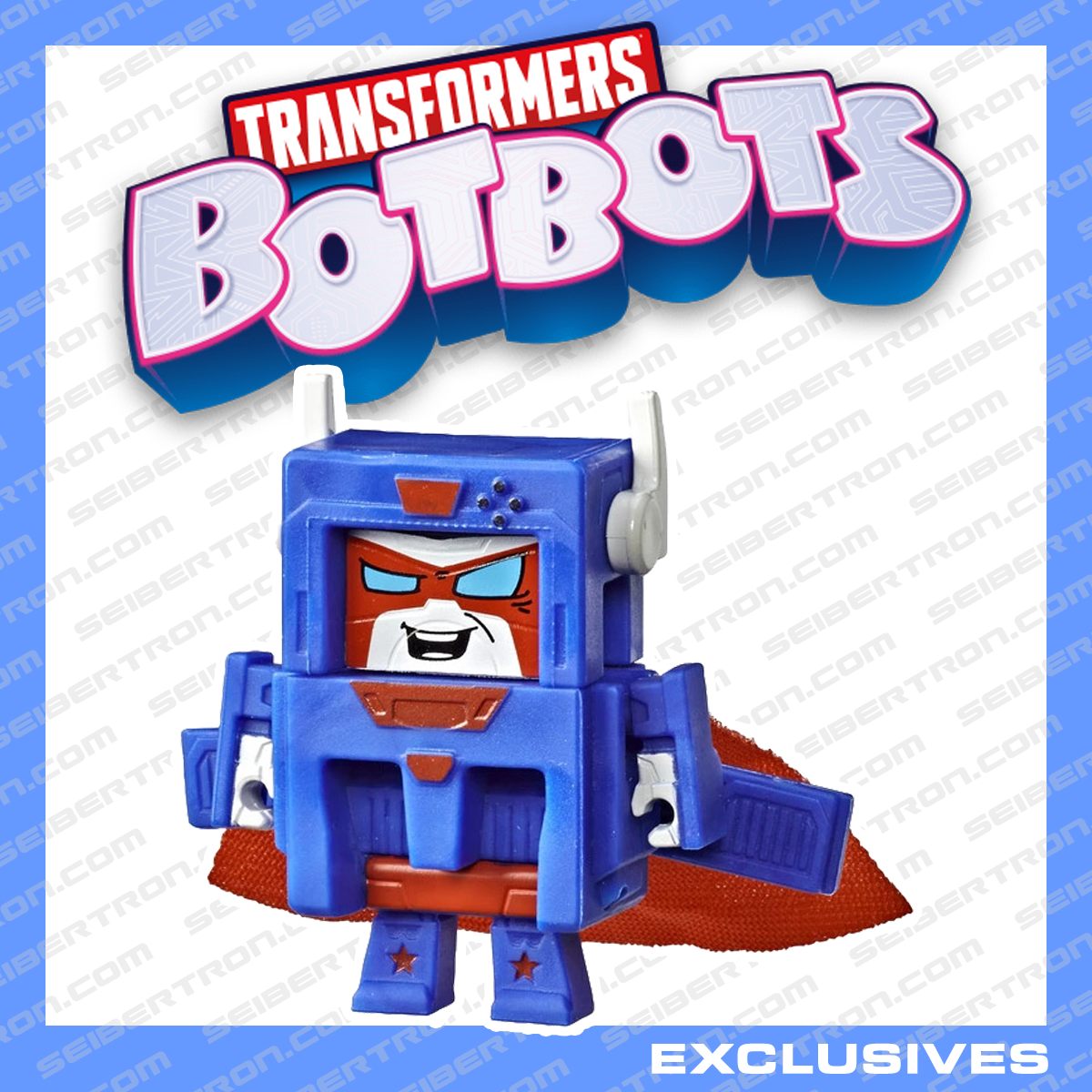CAPTAIN CARTRIDGE Transformers BotBots Con Crew Line League handheld game 2019