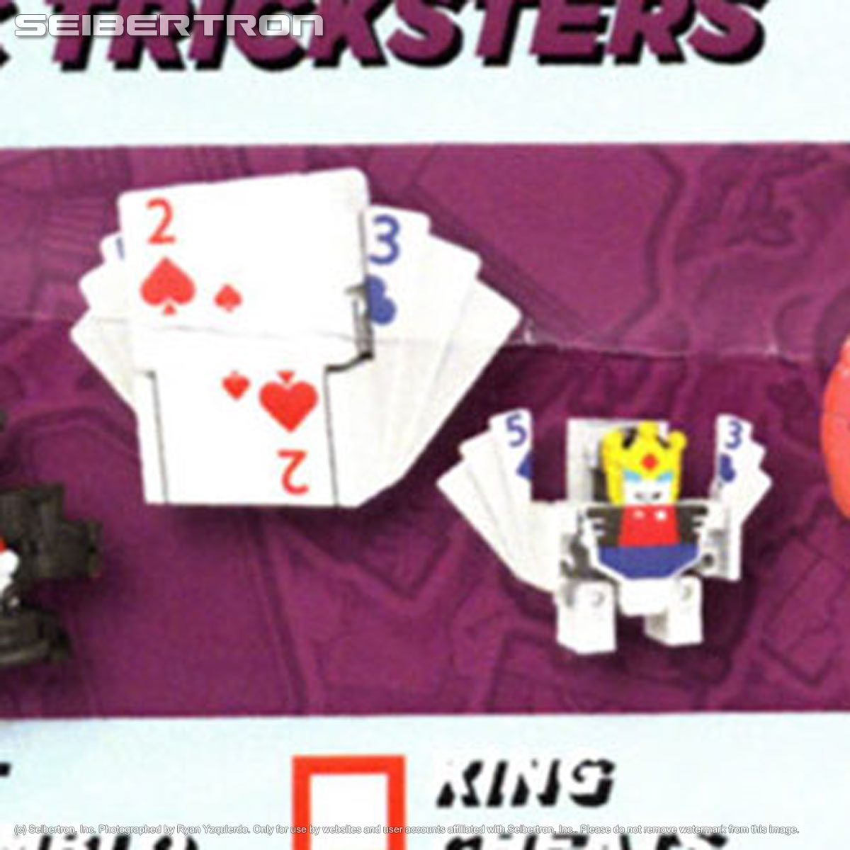 KING CHEATS Transformers BotBots Series 4 Magic Tricksters 2020 deck of cards