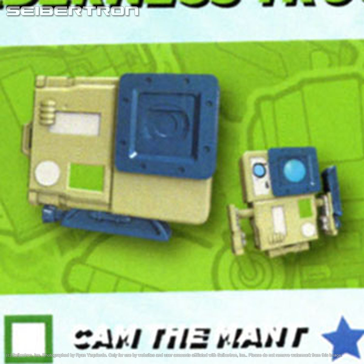 CAM THE MAN Transformers BotBots Series 4 Wilderness Troop Hasbro 2020