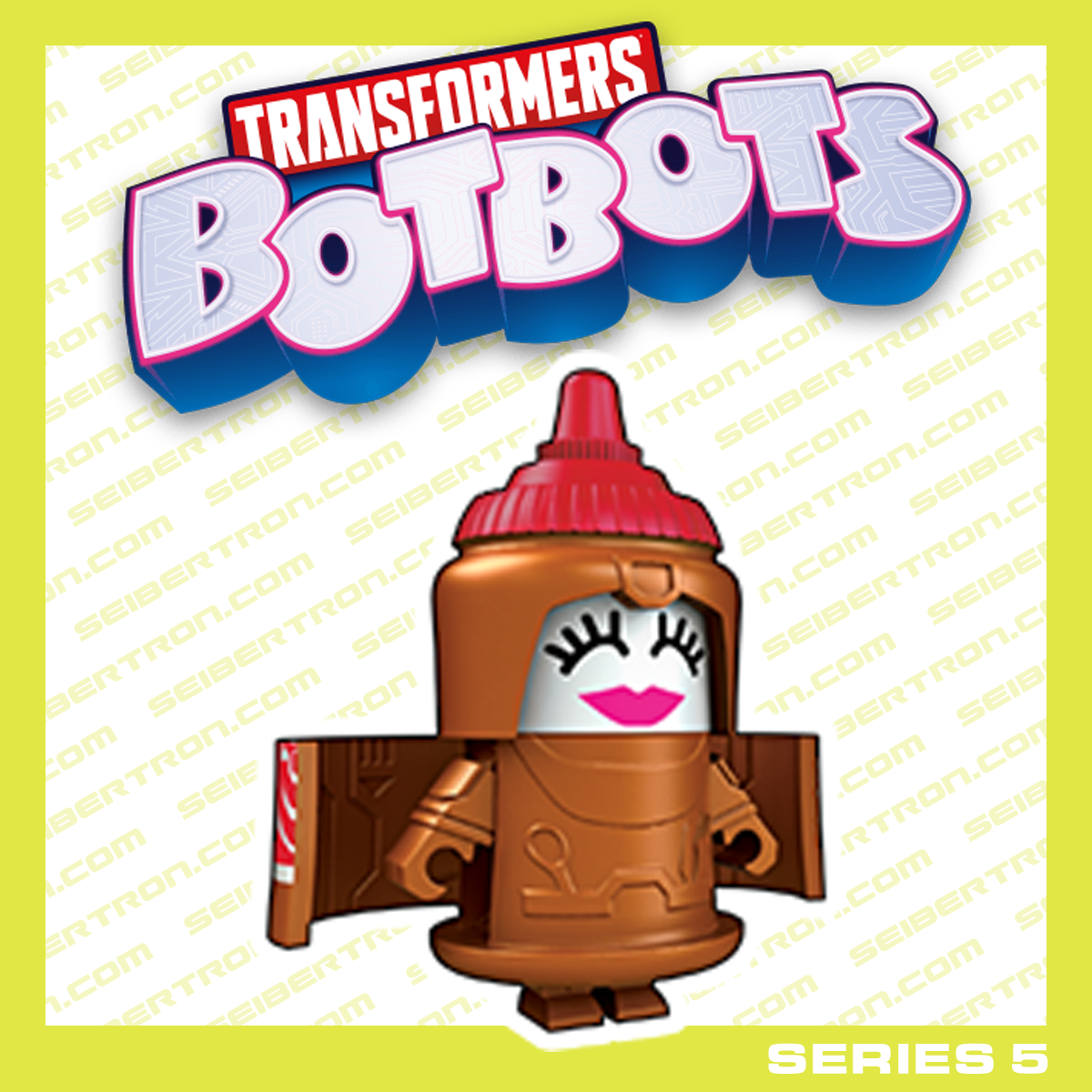 DRAMA SAUCE Transformers BotBots Series 5 Hibotchi Heats hot sauce Hasbro 2020