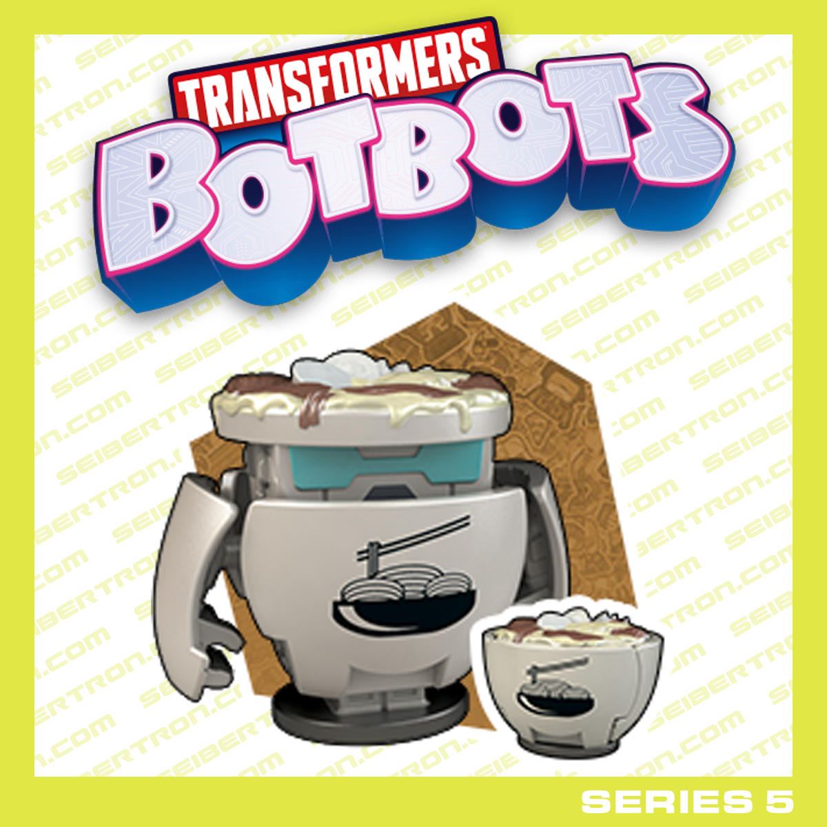 SLURP-A-DERP Transformers BotBots Series 5 Hibotchi Heats ramen noodles 2020