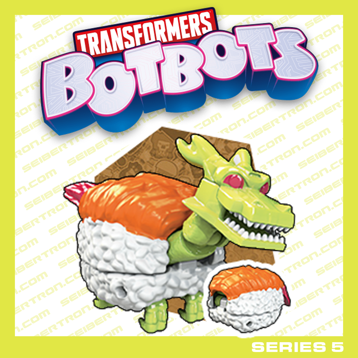 WASABI BREATH Transformers BotBots Series 5 Hibotchi Heats sushi Hasbro 2020