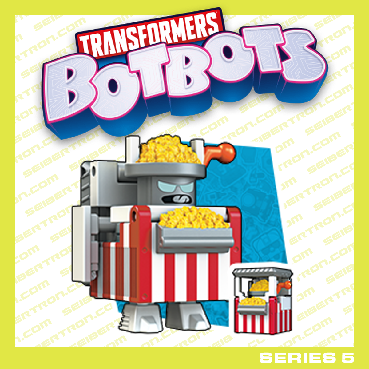 BRASH BUTTERHEAD Transformers BotBots Series 5 Movie Moguls popcorn machine 2020