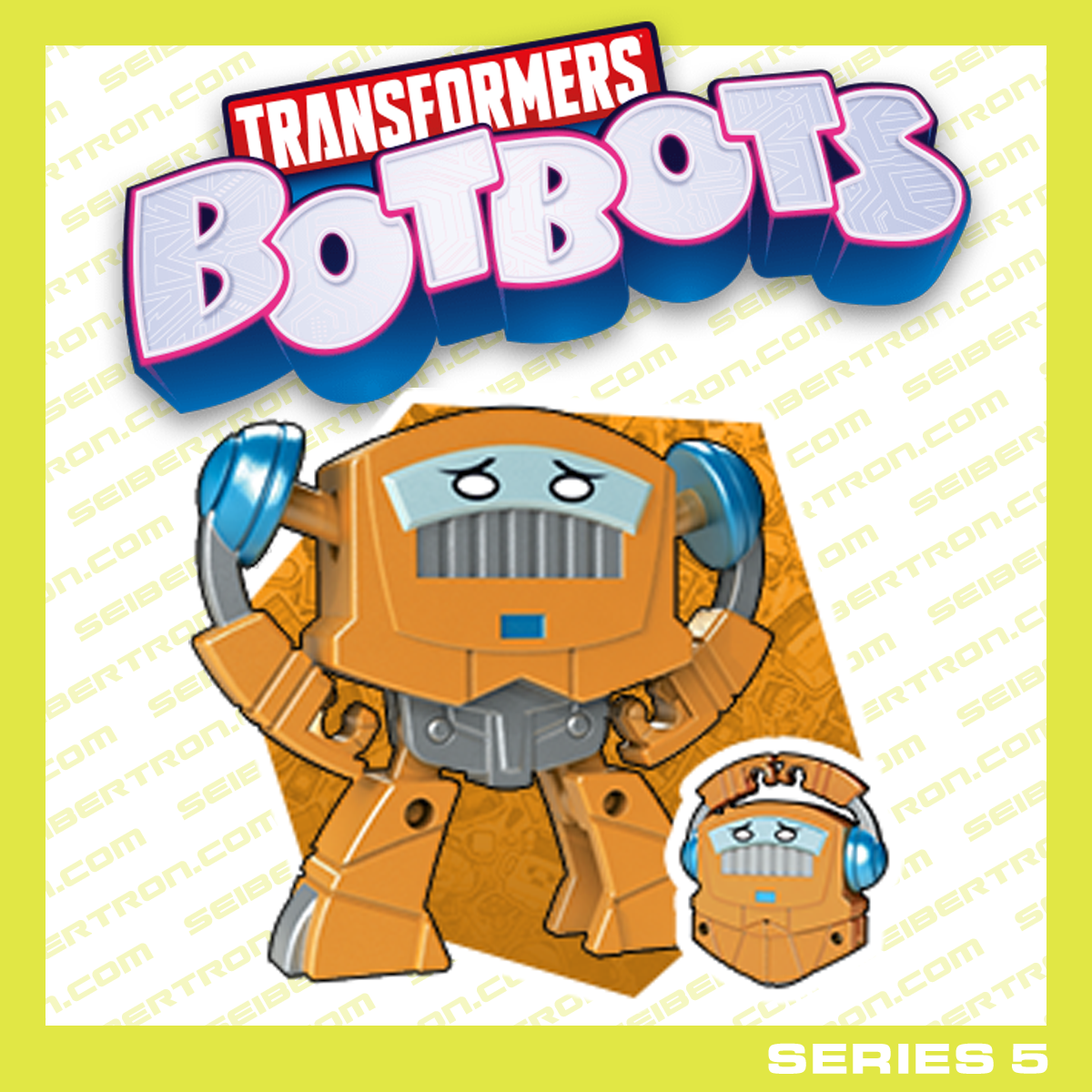 SKIPPY DIPPY DISC Transformers BotBots Series 5 Retro Replays CD discman 2020