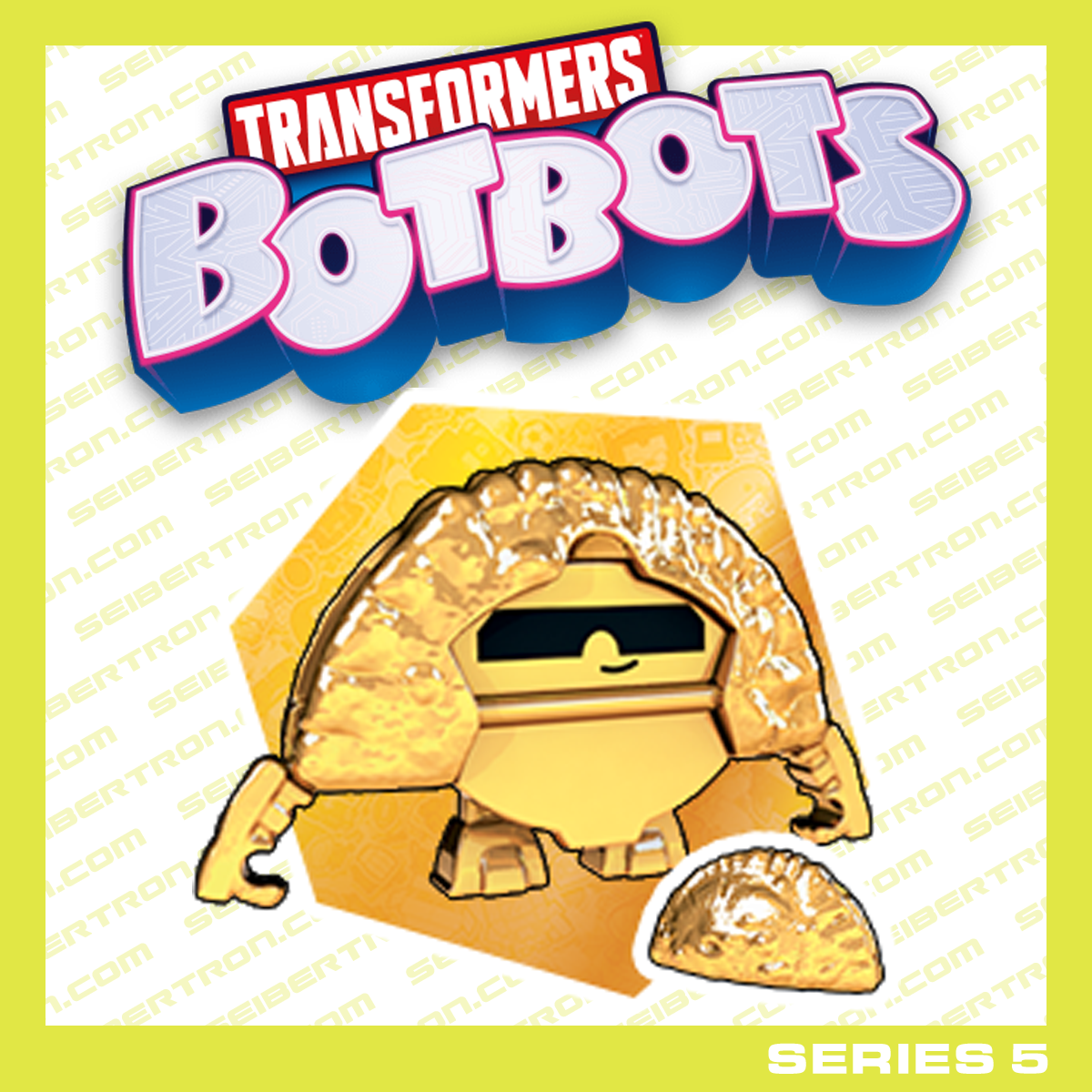 GOLDIM SUM Transformers BotBots Series 5 Goldrush Winner's Circle dumpling 2020