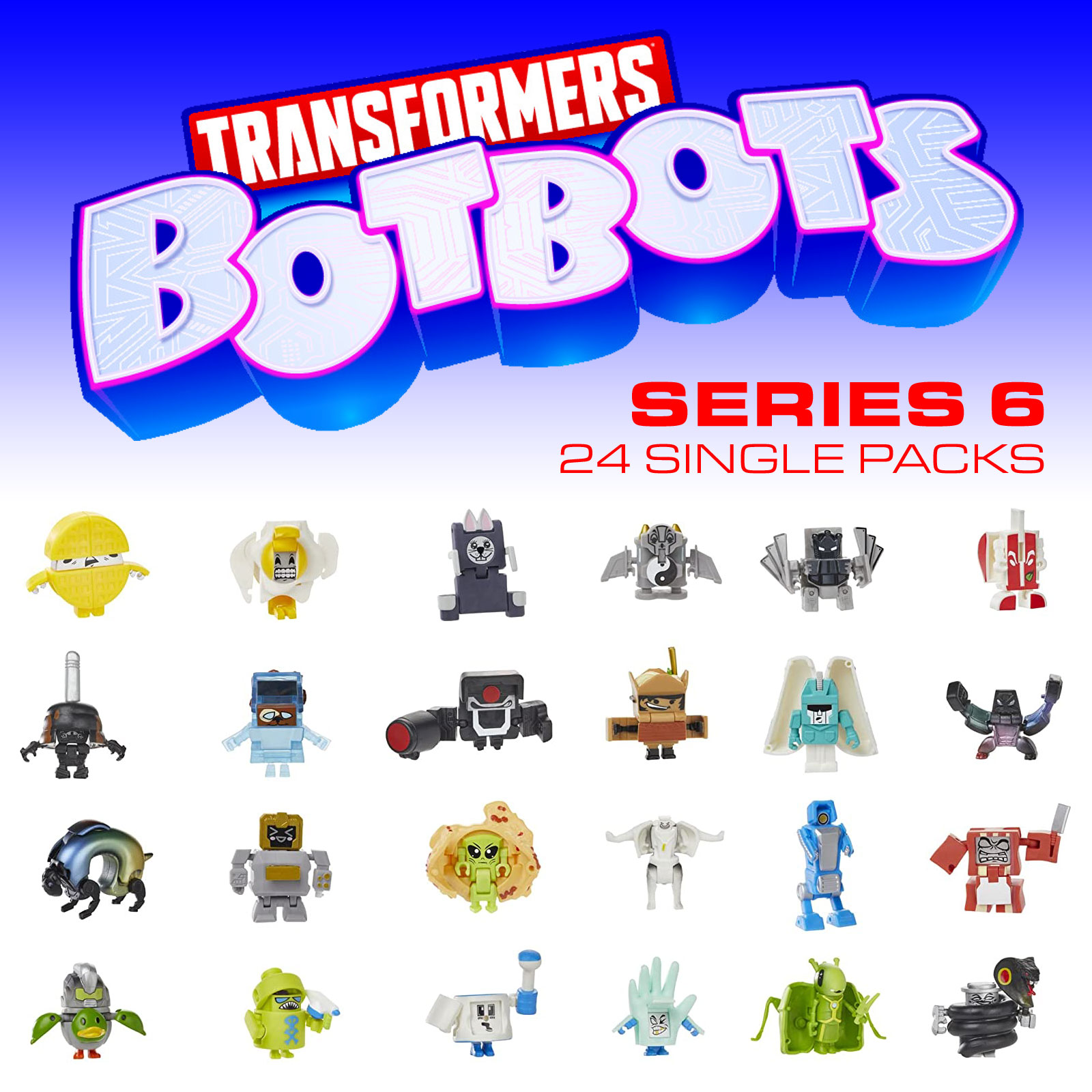 BotBots Series 6 Set of 24 Single Packs Transformers 2022 New