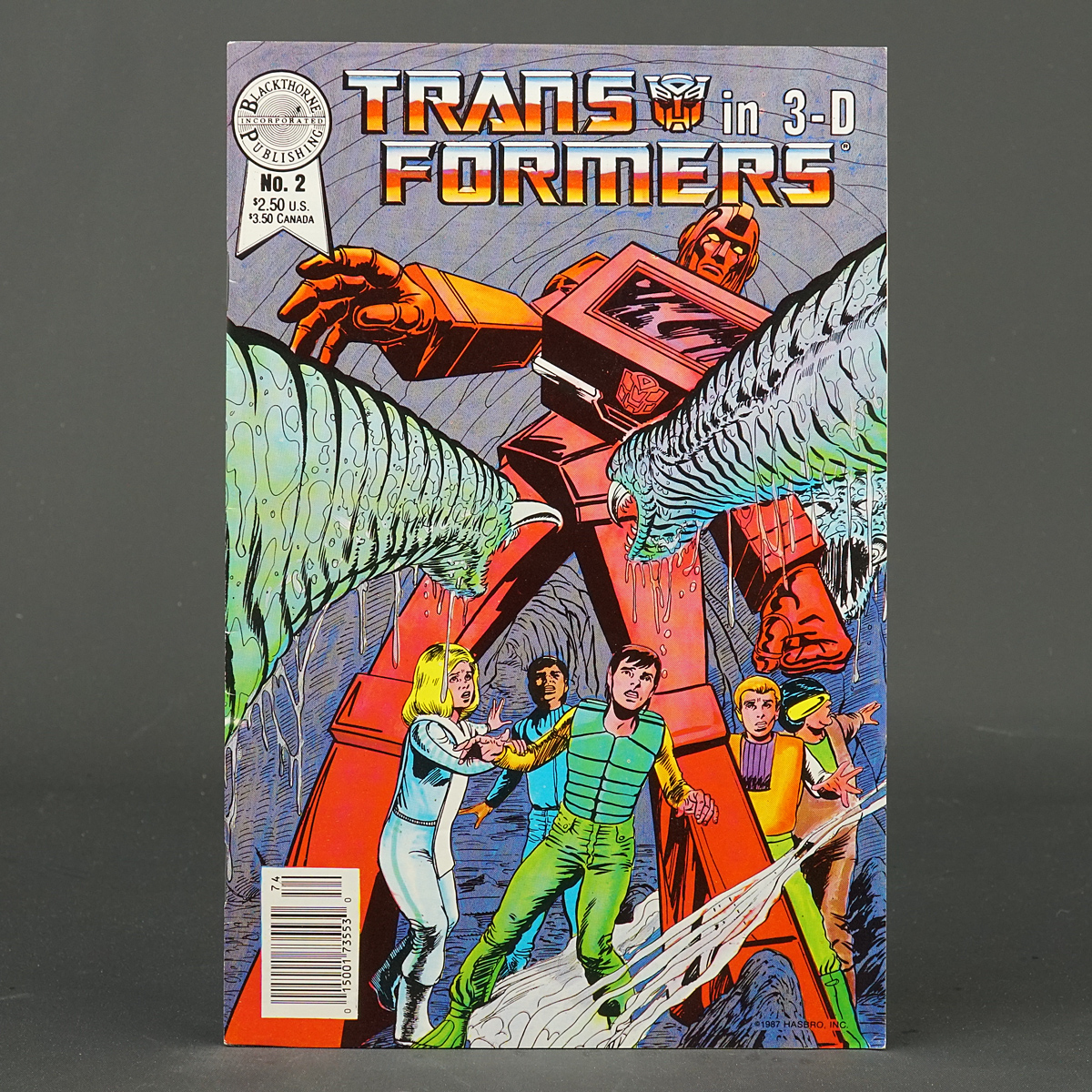 TRANSFORMERS 3-D #2 Blackthorne Comics 1987 (A/CA) Francis (W) Lafrance 230915J