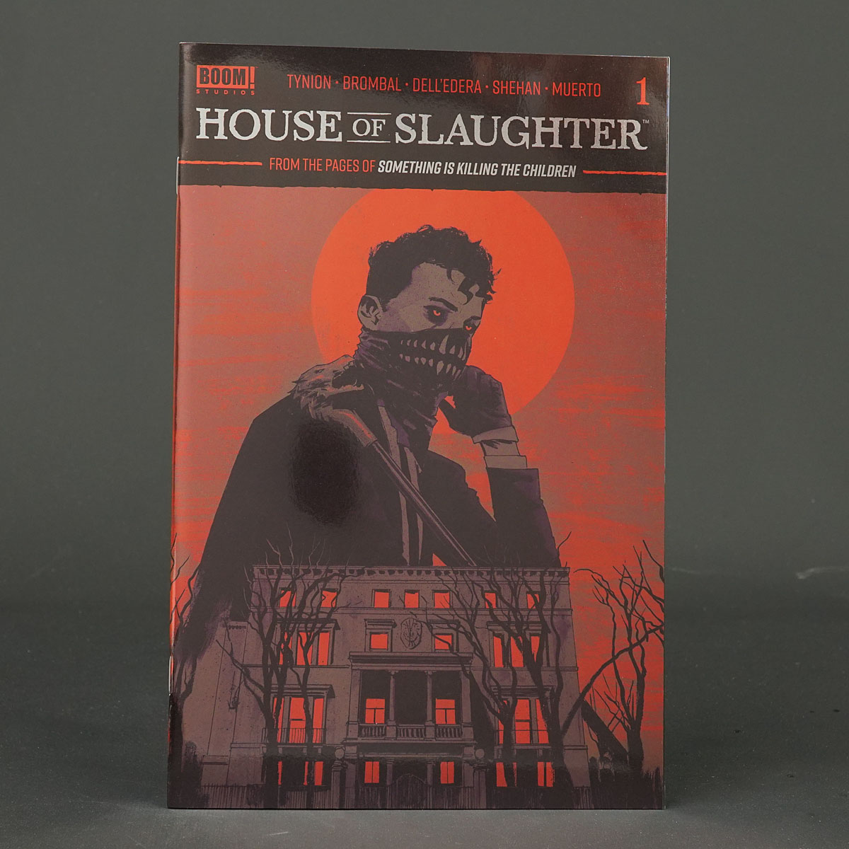 HOUSE OF SLAUGHTER #1 Cvr C 1:10 blood red foil Boom Comics 2021 1C (CA) Shehan