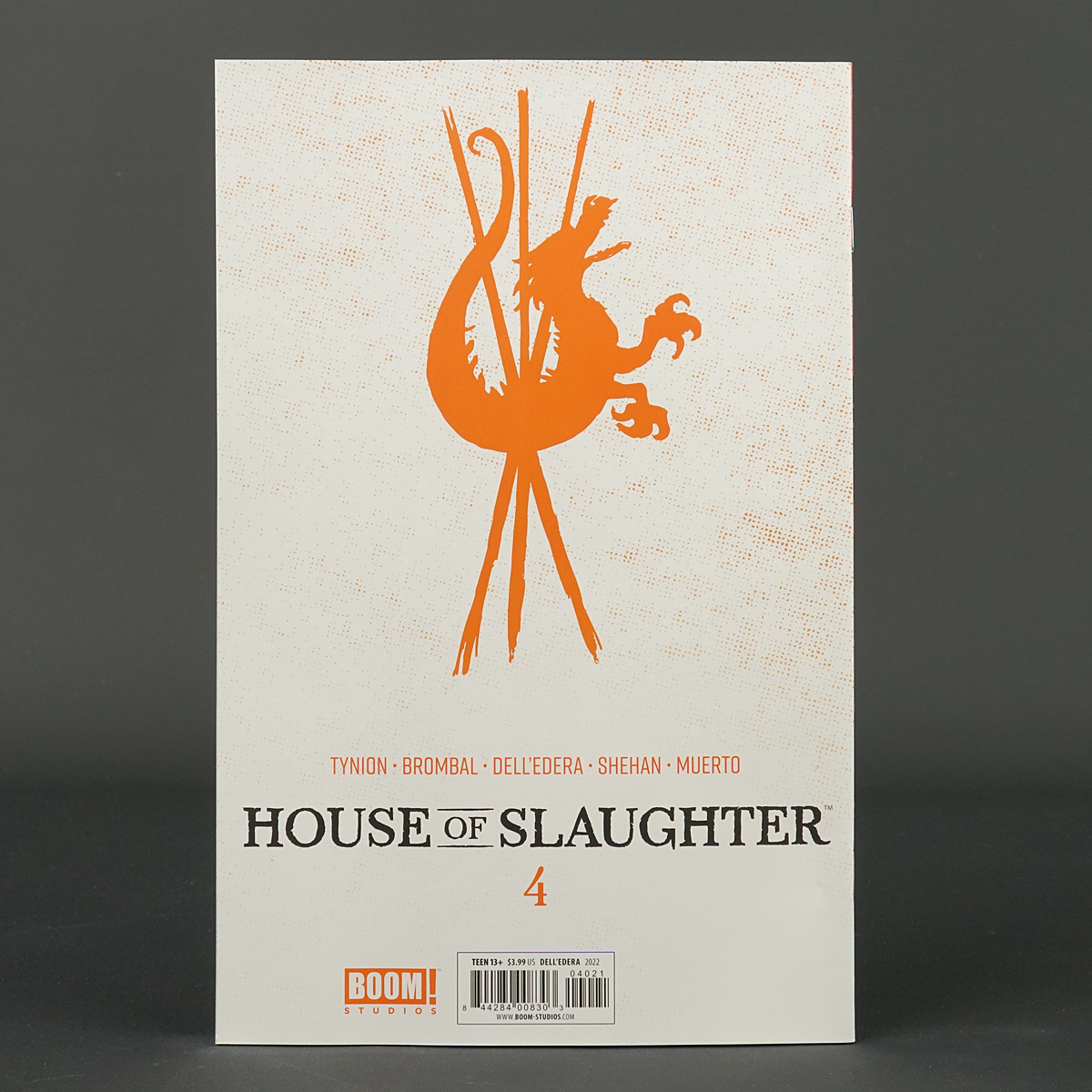 HOUSE OF SLAUGHTER #4 Cvr B Boom Comics 2022 NOV210745 4B (CA) Dell'Edera