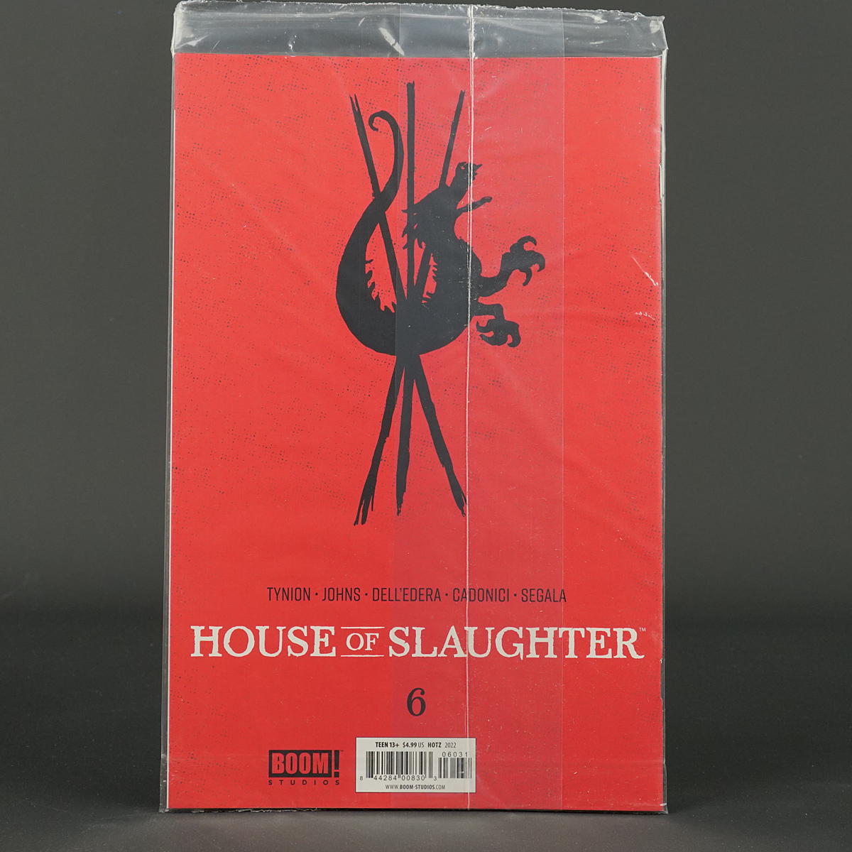 HOUSE OF SLAUGHTER #6 Cvr C body bag Boom Comics 2022 MAR220787 6C (CA) Hotz