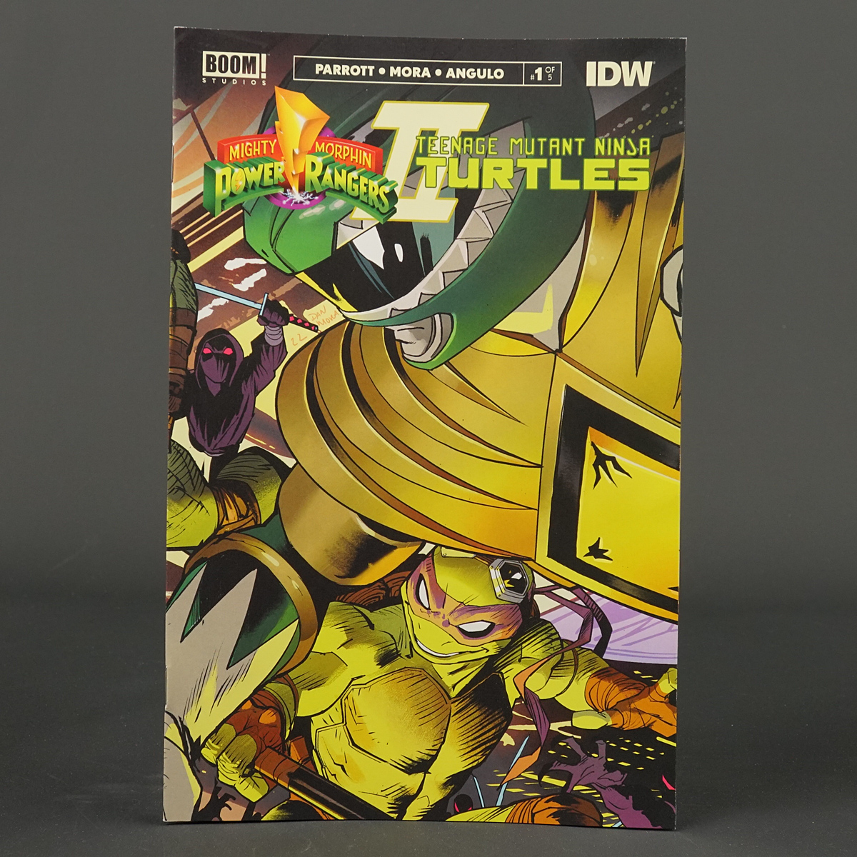 MMPR TMNT II #1 Cvr D Boom Studios Comics 2022 OCT220272 1D (CA) Mora