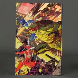 Visit shop.seibertron.com to buy "MMPR TMNT II #1 Cvr E Gatefold Boom Studios Comics 2022 OCT220273 1E (CA) Mora"