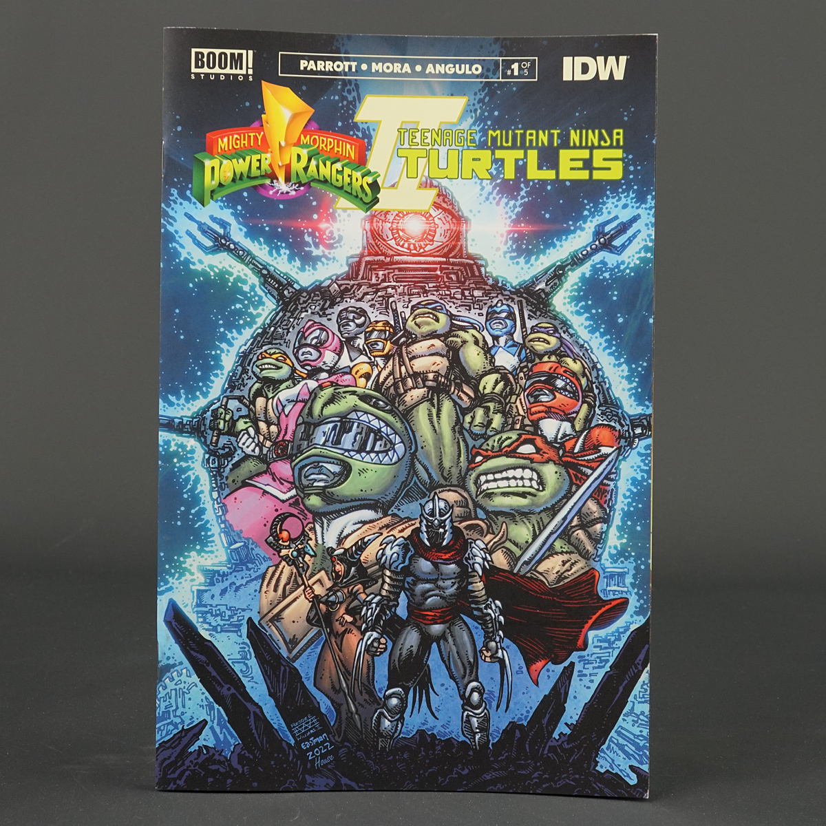 MMPR TMNT II #1 Cvr F Boom Studios Comics 2022 OCT220272 1F (CA)Eastman+Williams