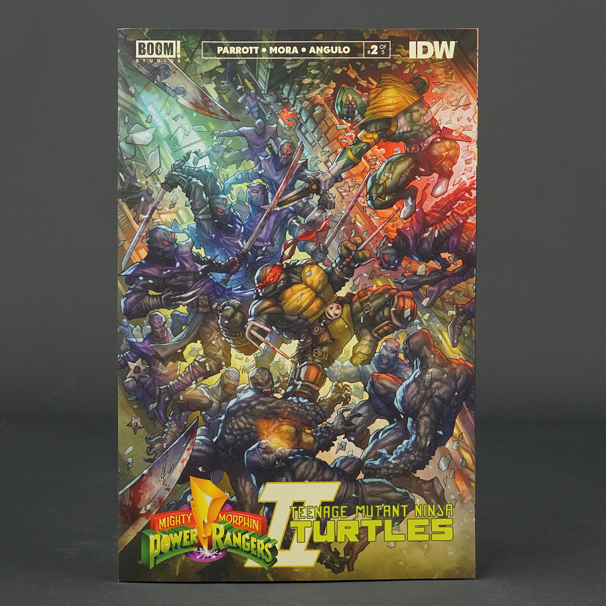 MMPR TMNT II #3 Cvr I 1:100 Boom Studios Comics 2023 DEC220390 3I (CA) Quah