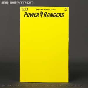 POWER RANGERS #2 Cvr C yellow blank sketch Boom Studios Comics 2020 OCT200938 2C