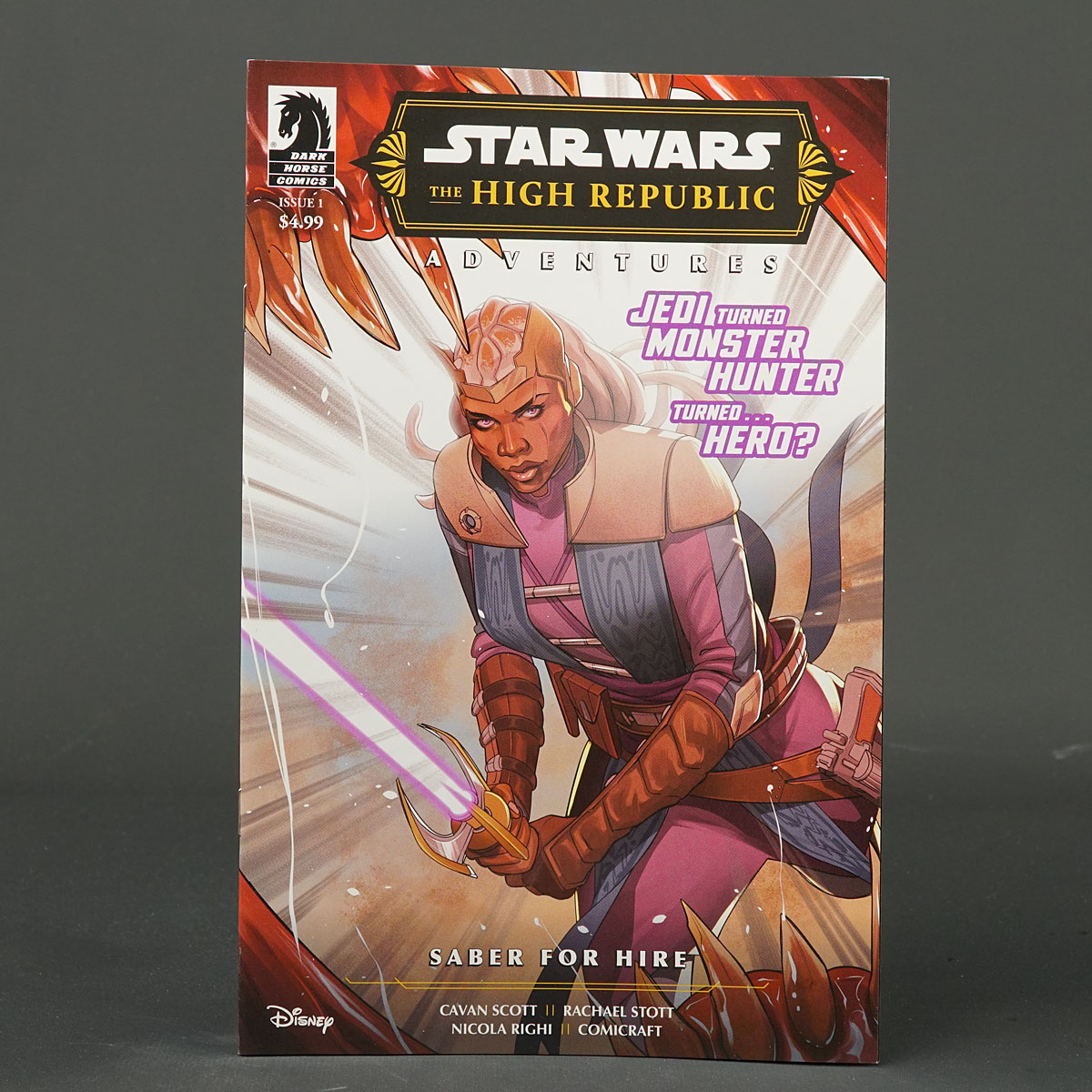 Star Wars High Republic Adv SABER FOR HIRE #1 Dark Horse Comics 2024 One-Shot