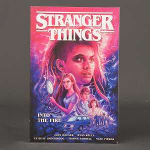 Stranger Things INTO THE FIRE Dark Horse Comics 2020 TPB GN APR200344 240427A