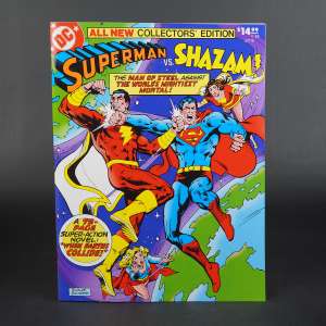 Visit shop.seibertron.com to buy "ALL NEW COLLECTORS EDITION #58 Superman vs Shazam Cvr A Facsimile DC Comics 2025"