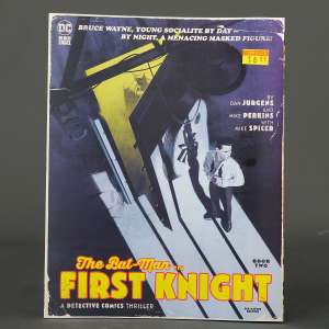 Visit shop.seibertron.com to buy "BAT-MAN FIRST KNIGHT #2 Cvr C pulp DC Comics 2024 0224DC163 2C (CA) Aspinall"