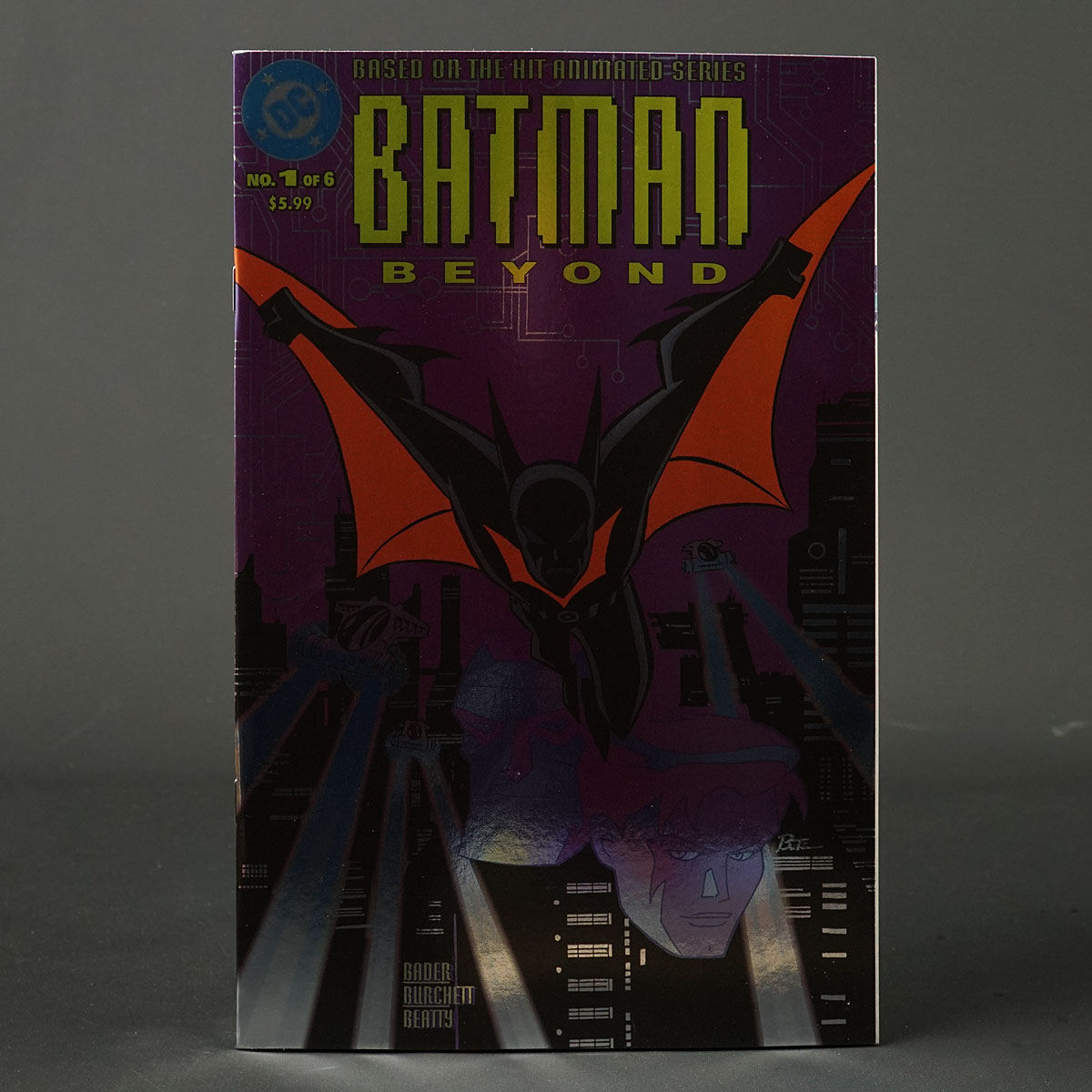 BATMAN BEYOND #1 Facsimile Cvr C foil DC Comics 2024 ptg 1123DC803 1C (CA) Timm