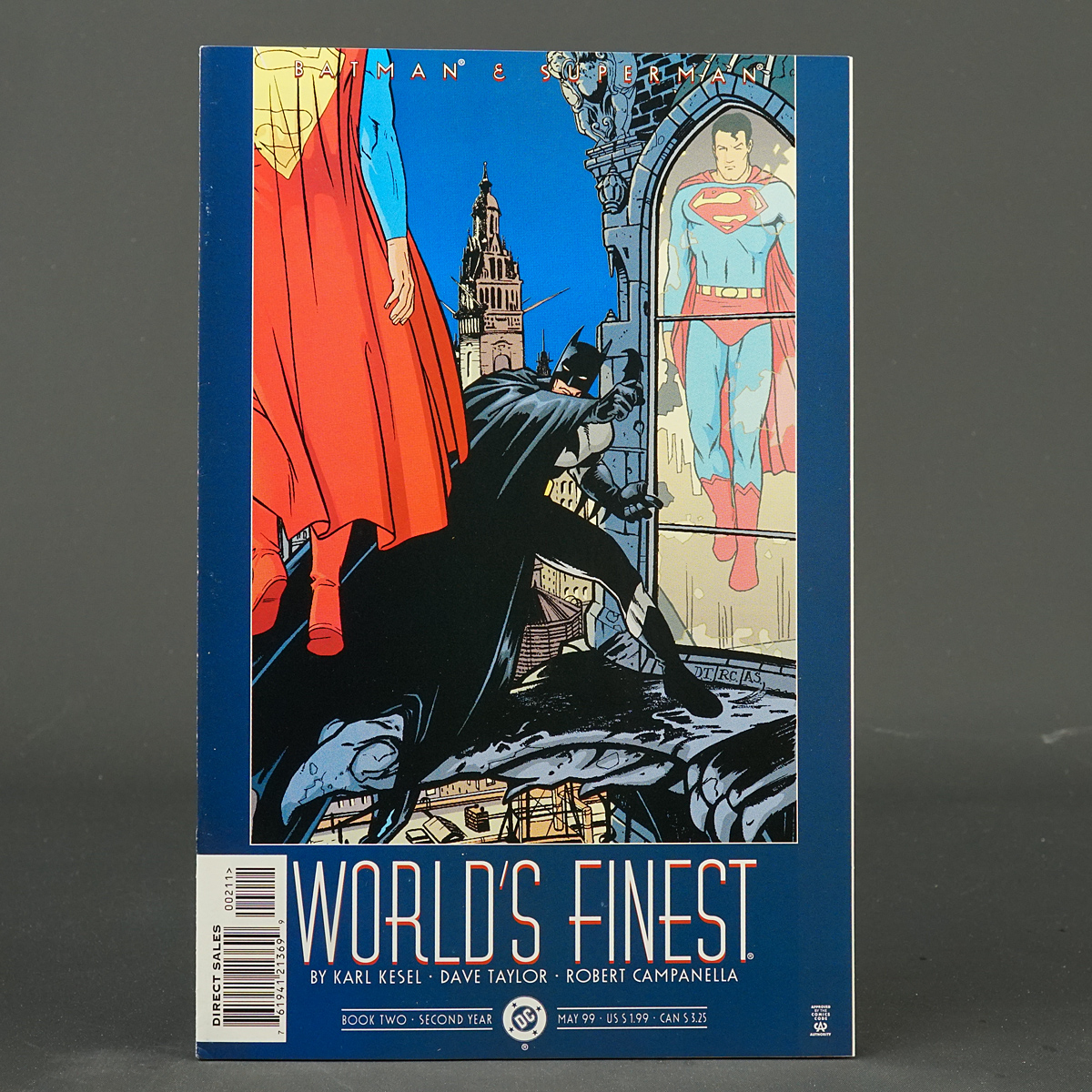 WORLDS FINEST #2 DC Comics 1999 (A/CA) Taylor (W) Kesel 230915A