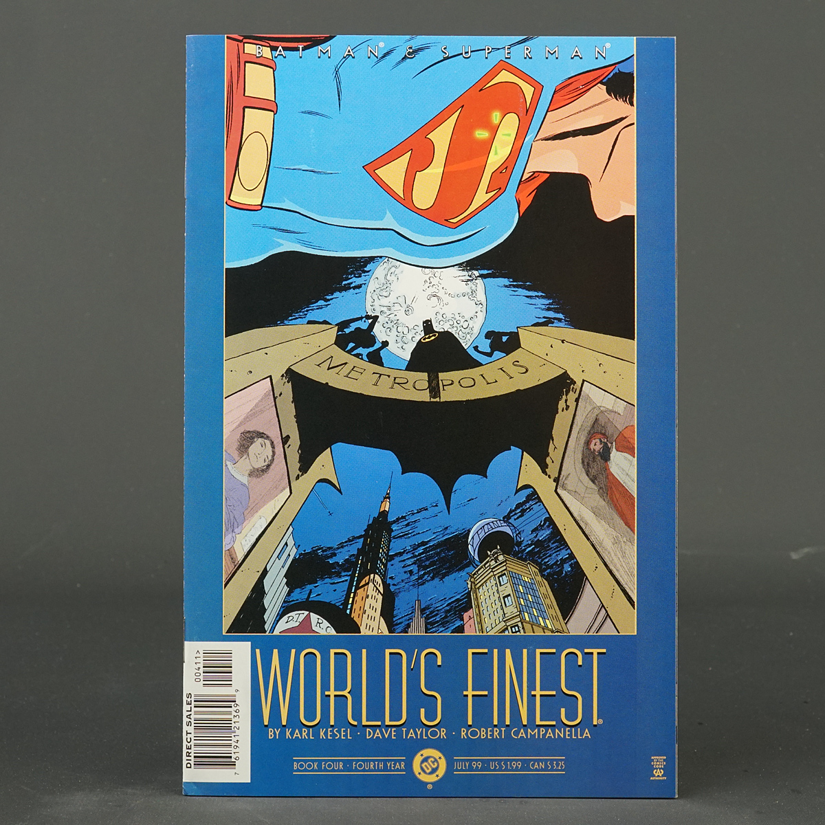 WORLDS FINEST #4 DC Comics 1999 (A/CA) Taylor (W) Kesel 230915A